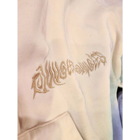 JUNGLES JUNGLES SPRAY DYED HOODIE BIRCH BLUE GREEN XL - Picture 8 of 15